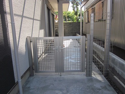 防犯対策 外構画像